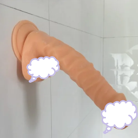 Реалістичний фалоімітатор на присосці 21 см, Ділдо фалос з мошонкою, інтимні іграшки для жінок, фото 1