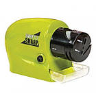 [ОПТ] Бездротова універсальна електрична стругачка для ножів і ножиць від батарейок SHARPENING, фото 3