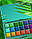 Палітра тіней Kryolan для повік 18 кольорів із пензликом, фото 2