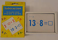 Картки навчальні Математика 36 штук 80*115