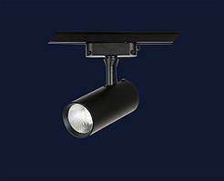 Недорогий світлодіодний трековий світильник 901COB-1312B BK