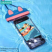 Водонепроницаемый универсальный чехол Usams Waterproof Bag (чехол для моря)