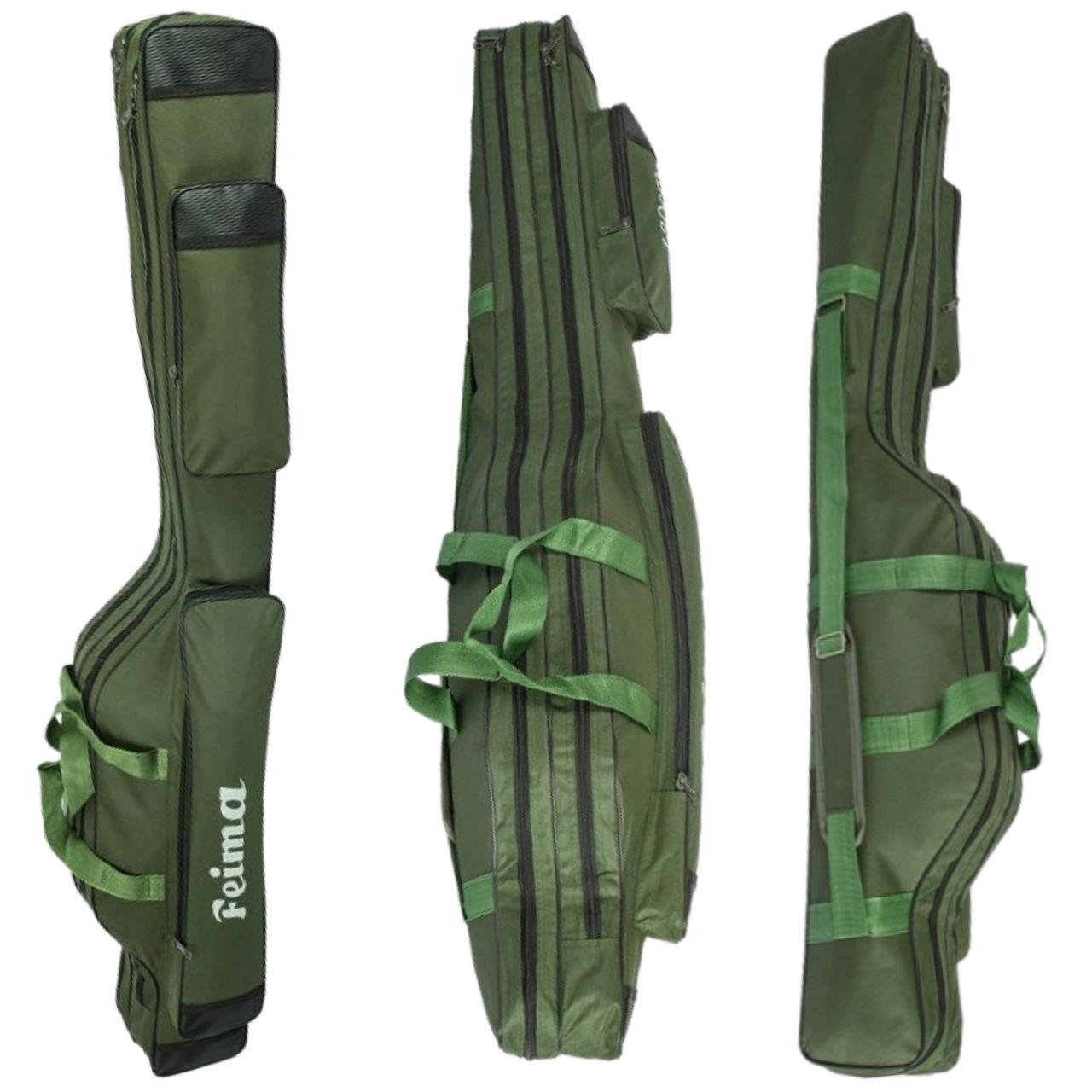 Чохол для вудилищ Feima 2 секції 100 см (зелений), фото 1