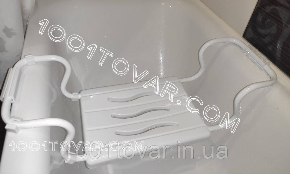 Регульоване сидіння для ванної PrimaNova KV03-01 Біле, сталевий каркас, фото 1