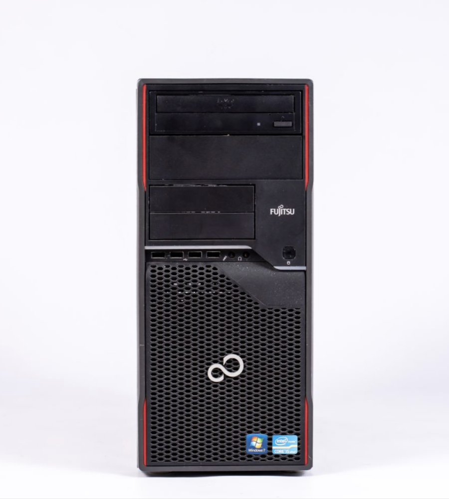 Комп'ютер Fujitsu Celsius W410 Tower / Intel Core i7-2600 (4 (8) ядра по 3.4 — 3.8 GHz) / 8 GB DDR3 / 240 GB