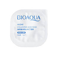Маска для лица с гиалуроновой кислотой и морскими водорослями BIOAQUA Hyaluronic Acid Seaweed Pudding Mask