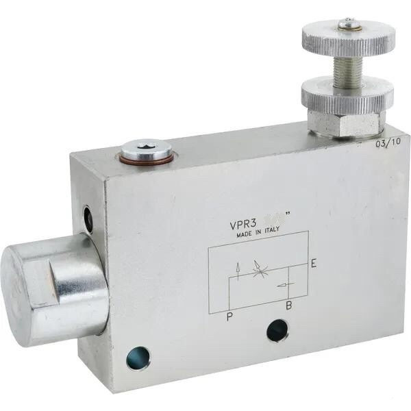 Регулятор витрати Oleodinamica Marchesini 3х лінійний з продовженням лінії тиску VPR3 3/8", фото 1