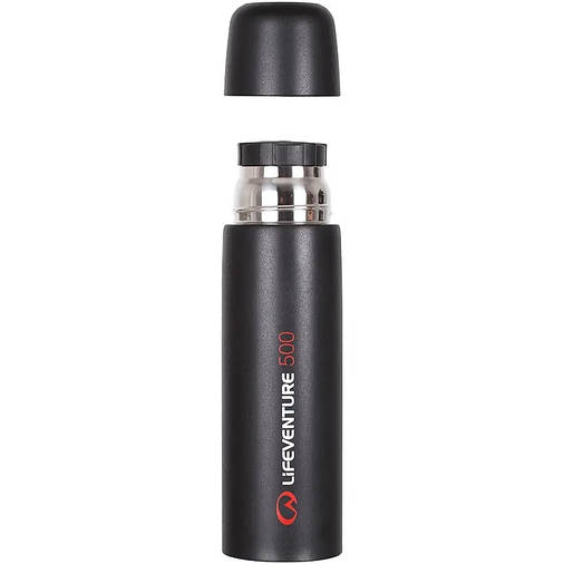 Термос Lifeventure Vacuum Flask 500 мл Чорний, фото 3