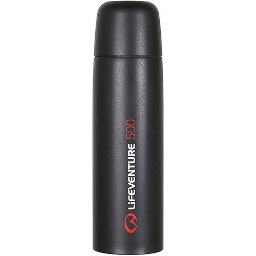Термос Lifeventure Vacuum Flask 500 мл Чорний, фото 1