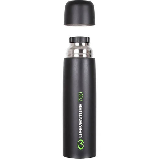 Термос Lifeventure Vacuum Flask 700 мл Чорний, фото 3