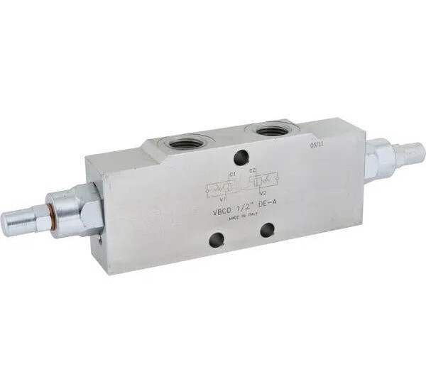 Клапан гальмівний (контрбаланс) двосторонній VBCD 1/2" DE/A CC