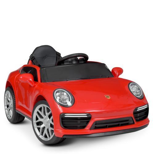 Дитячий електромобіль (2 мотори по 25W,муз,MP3,TF,USB) Bambi M 4611EBLR-3 Червоний