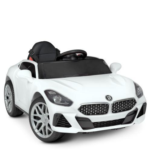 Дитячий електромобіль (2 мотори по 25W,муз,MP3,TF,USB) Bambi M 4613EBLR-1 Білий