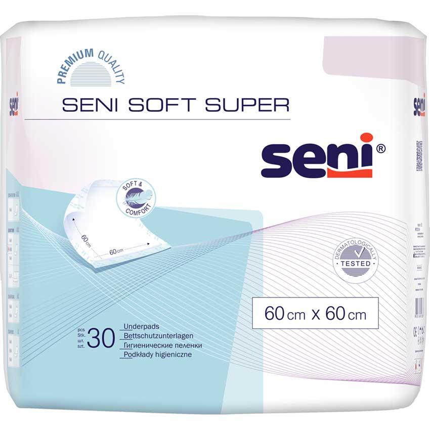 Пелюшки для немовлят Seni Soft Super 60х90 см 30 шт