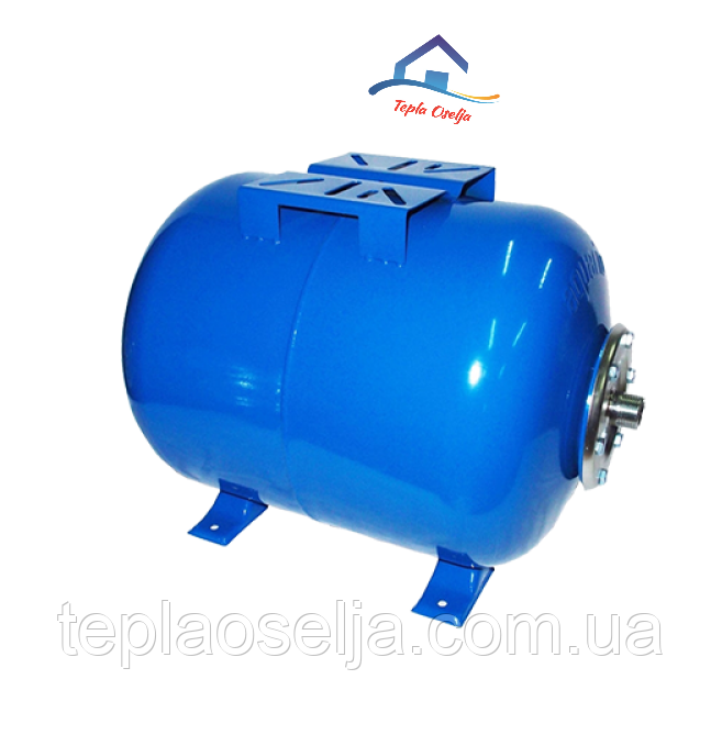 Гідроакумулятор VOLKS pumpe 24 л, 10 бар з манометром