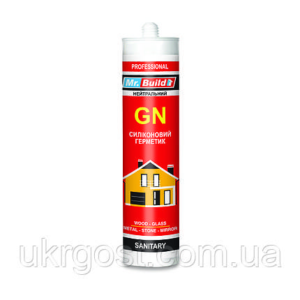 Герметик силіконовий Mr.Build GN Білий 280 мл, фото 1