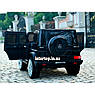 Дитячий електромобіль на акумуляторі Джип Mercedes M 3567 4WD пультом р/у дітей 3-8 років автопофарбування чорний, фото 6