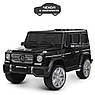 Дитячий електромобіль на акумуляторі Джип Mercedes M 3567 4WD пультом р/у дітей 3-8 років автопофарбування чорний, фото 5