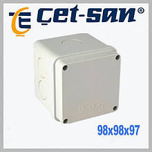 Розподільна коробка 98x98x97 Get-san IP65 (KB.0017)