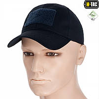 Бейсболка з липучкою Flex ріп-стоп Dark Navy Blue, фото 3