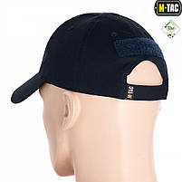 Бейсболка M-Tac тактична Elite Flex ріп-стоп Dark Navy Blue, фото 3