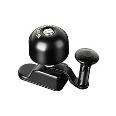 Ударний дзвінок для велосипеда West Biking YP0706045 Black велодзвінок гудок сигнал метал