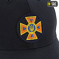 Бейсболка з липучкою Flex рипстоп Dark Navy Blue ДСНС, фото 6