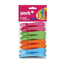 Прищіпки для білизни York EXTRА 16шт/уп, фото 3