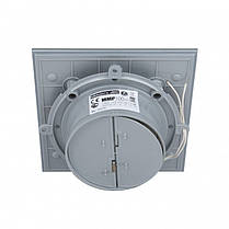Вентилятор MMotors JSC MMP 06 тонкий сріблястий скляний глянсовий 90 м3/год, фото 4