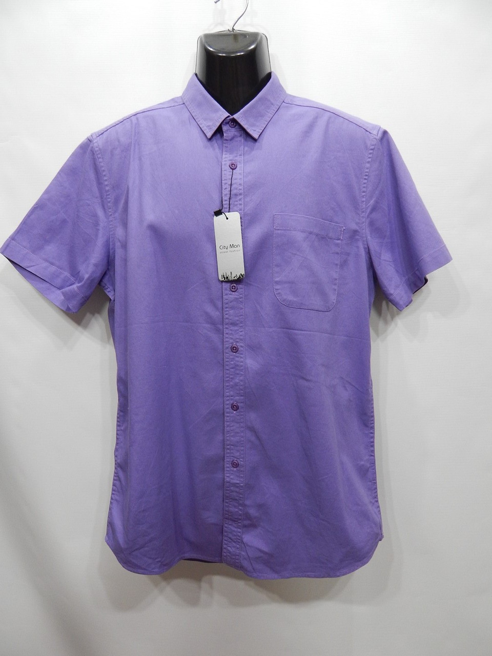 Чоловіча сорочка з коротким рукавом Topman оригінал р. 50 (054КР)