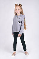 Детская спортивная кофта на молнии c капюшоном из хлопка для девочки ТМ Hart