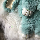 💙🐰 Сумка-Рюкзак 🐰 Кролик "Rex Fendi" з хутра (зайчик, зайчик) як іграшка, фото 3