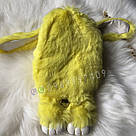 🐰 Сумка-Рюкзак 🐰 хутряний Кролик "Rex Fendi" (зайчик, зайчик) як іграшка, фото 2