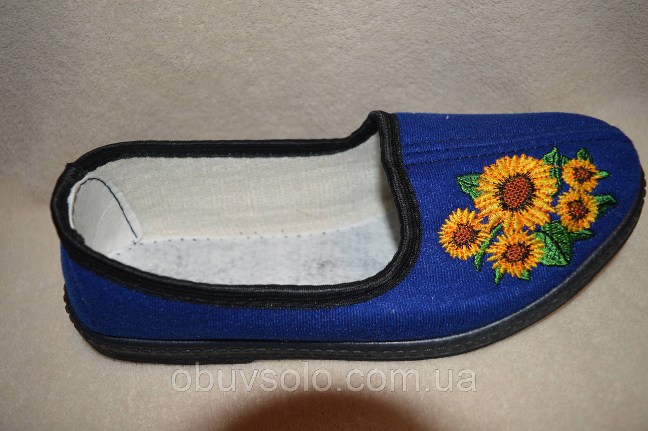Такочки жіночі з вишивкою Krok