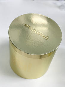 Золотые коробки с тиснением золотой фольгой для РК Украина и проекта "Співають всі!"