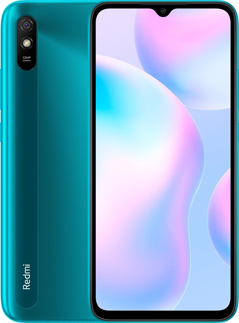 Смартфон XIAOMI Redmi 9A 4/64GB Peacock Green CN Глобальна Прошивка