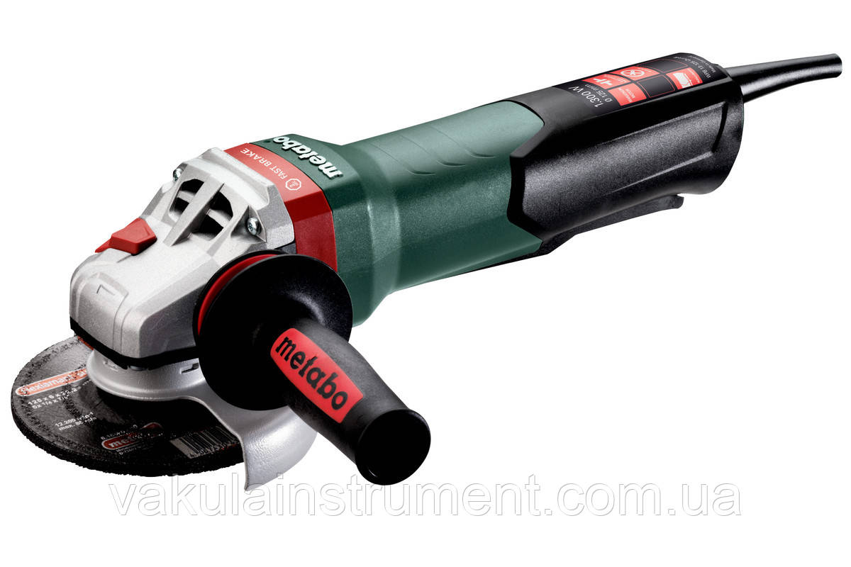 Кутова шліфувальна машина Metabo WPB 13-125 QUICK (603631000)