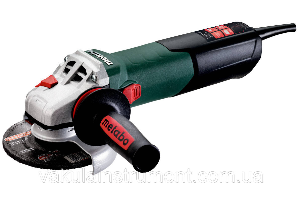 Кутова шліфувальна машина Metabo WE 15-125 QUICK (600448000)
