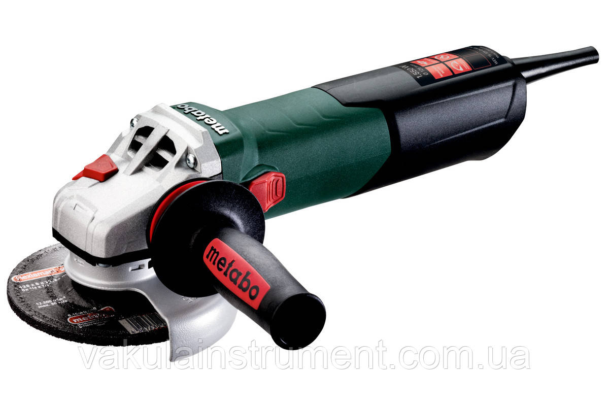 Кутова шліфувальна машина Metabo WEV 15-125 QUICK HT (600562000)