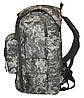 Тактичний туристичний армійський міцний рюкзак 65 л. Піксель Швейцарський, фото 3