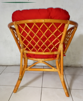 Набор плетеной мебели из ротанга Cruzo Таврия комплект кофейный столик+софа+2 кресла с мягкими подушками - фото 5 - id-p1461355599
