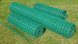 Сітка-рабиця з ПВХ покриттям 35х1.5мм, 1х10м, зелена