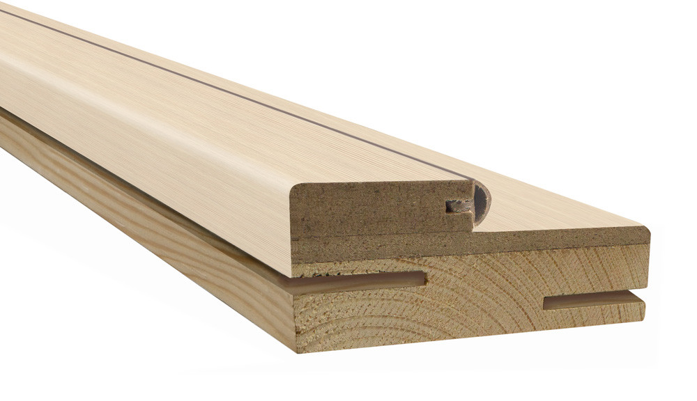 Короб телескоп сосна 100х35мм cortex дуб latte, компл, фото 1