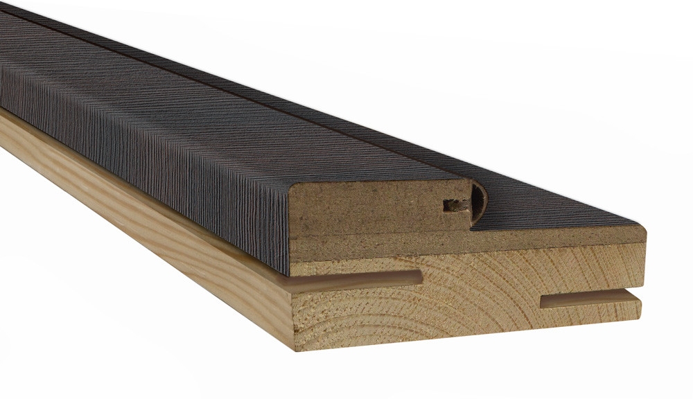 Короб телескоп сосна 100х35мм cortex дуб wenge line, компл, фото 1