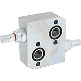 Клапан запобіжний стикового монтажу на гідромотор Oleodinamica Marchesini VAU 1/2" OMP/OMR 10-180, фото 2