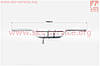 Руль Loncin LX250GY-3, LX300GY SX2 PRO,  LX300GY-A DS2 PRO, LX250GY-3G DS2, VOGE 300GY RALLY,, фото 3