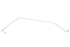 Трубка гальмівна 2110. 2111, 2112 передня права