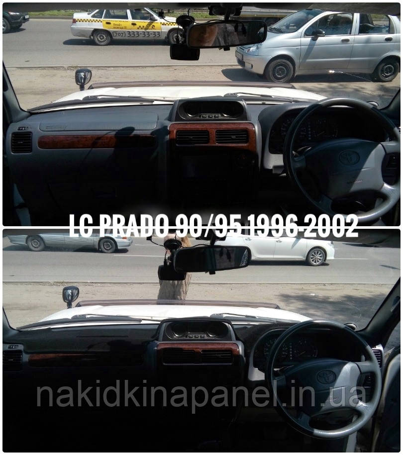 Накидка на панель приладів TOYOTA LC Prado 78, 1993-2006