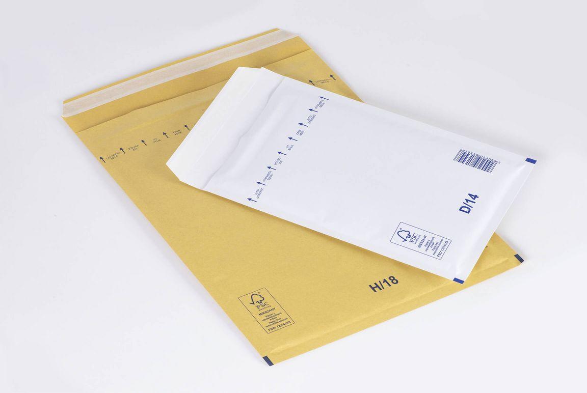 Конверт Бандерольний №15 220х265 Польща Білий (100 шт)