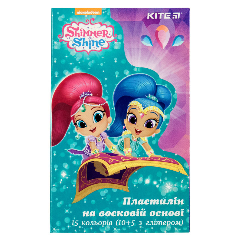 Пластилін восковий 15 кол Kite 225 гр SH19-087